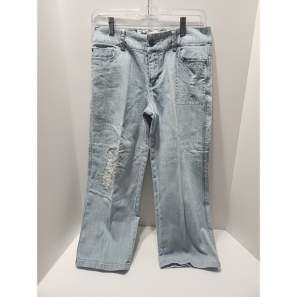 White House Black Market Blanc Woman Jeans Size 4 Light Blue